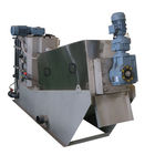 Material de aço inoxidável Volute de secagem da imprensa de filtro 304L da máquina da lama Volute